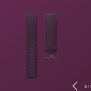 Fitbit Charge 4 & 3 Classic Band in Rosewood